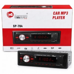 راديو بلوتوث طويل أحمر Mr. Smart SP-704