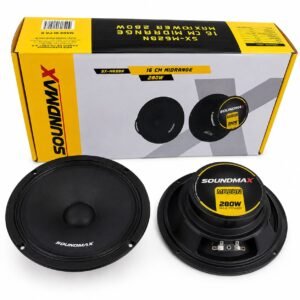 سماعات ساوند ماكس SOUNDMAX SX-M62BN مقاس 6 إنش 280 واط