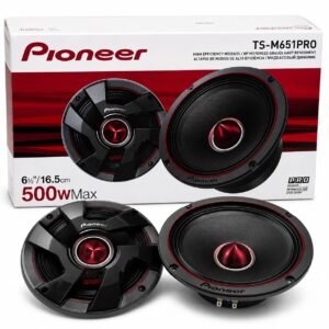 سماعات بايونير TS-M651PRO مقاس 6.5 إنش بقوة 120 RMS للسيارة