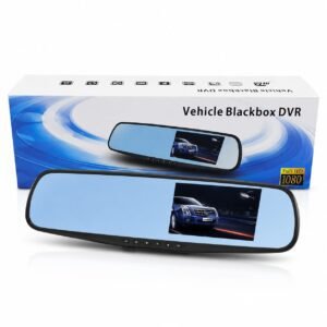 شاشة مراية DVR دقة Full HD 1080 أمامي وخلفي