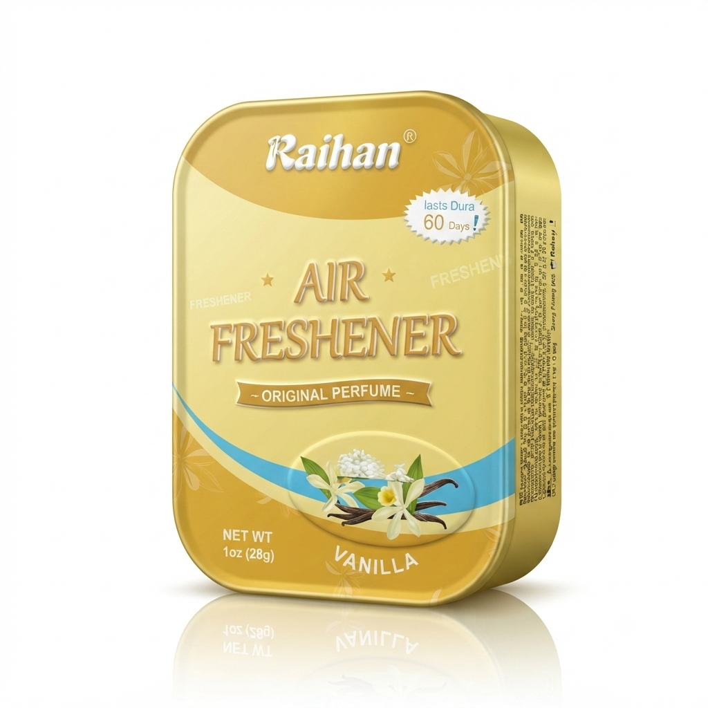 معطر سيارة ريحان برائحة منعشة - يدوم حتى 60 يوماً