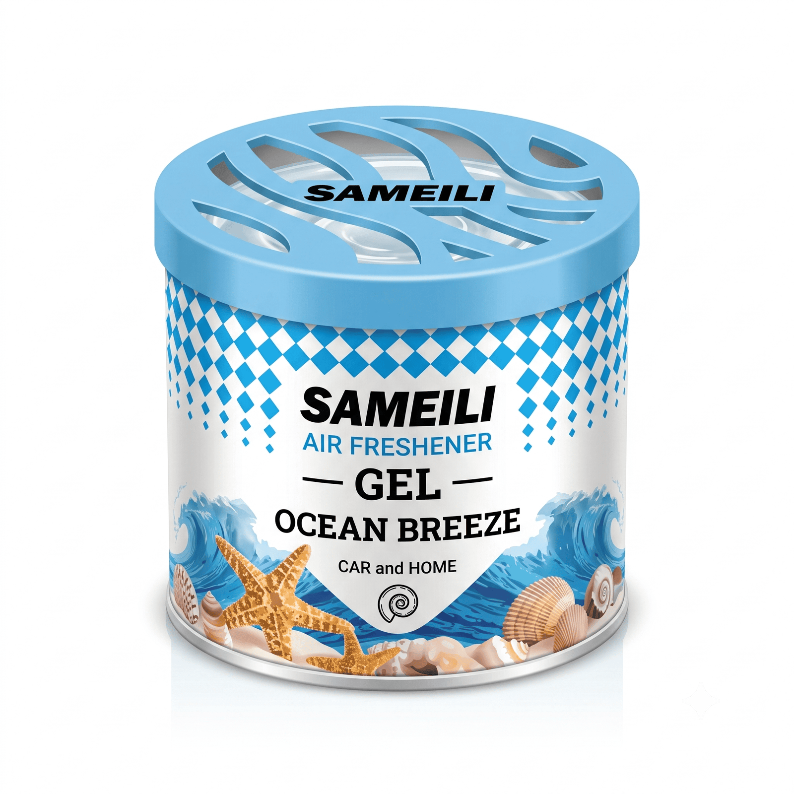 معطر سيارات ومنزل من ساميلي (SAMEILI) برائحة منعشة - جل بتركيبة تدوم طويلاً