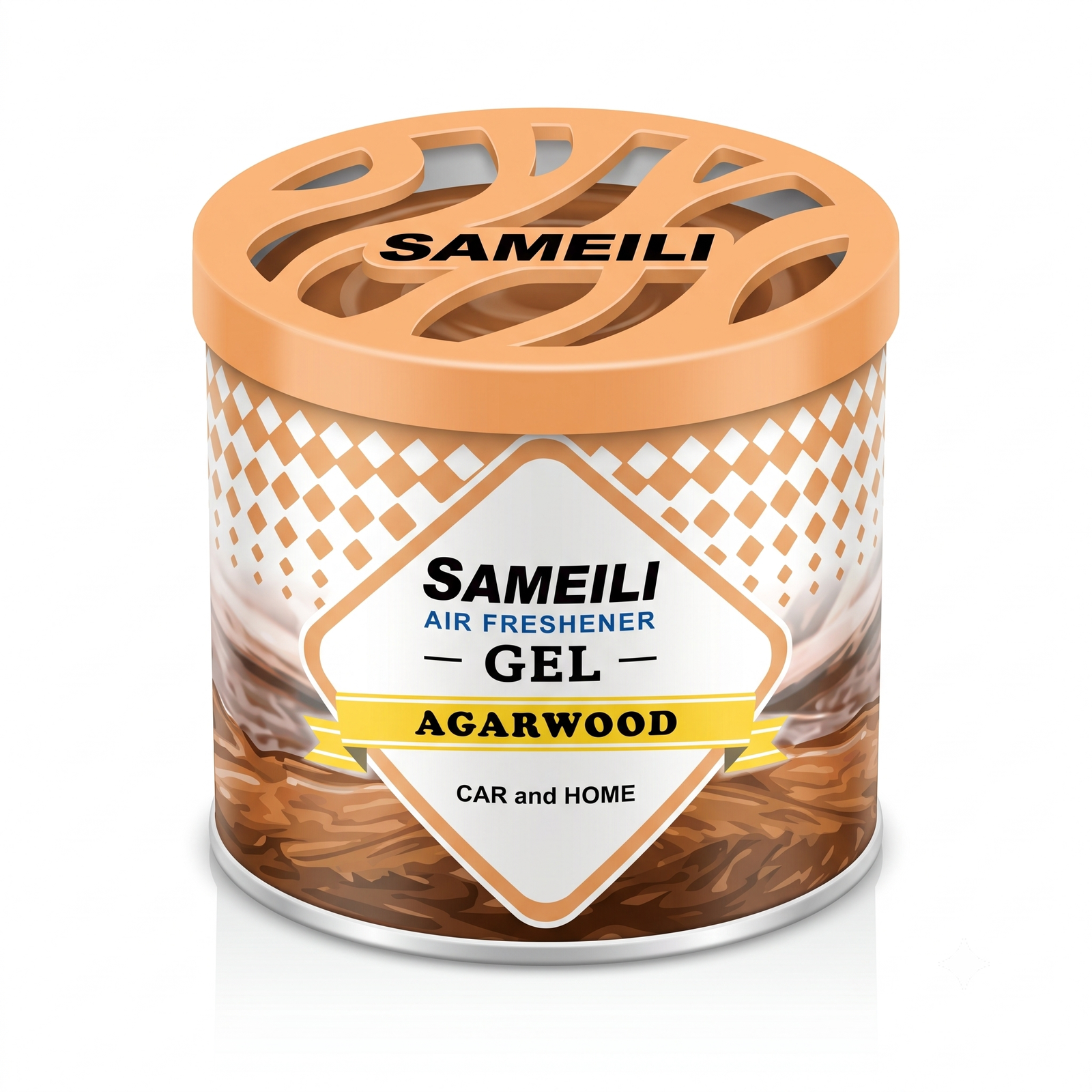 معطر سيارات ومنزل من ساميلي (SAMEILI) برائحة منعشة - جل بتركيبة تدوم طويلاً
