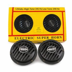 طقم زامور سيارة كهربائي Super Horn 12V